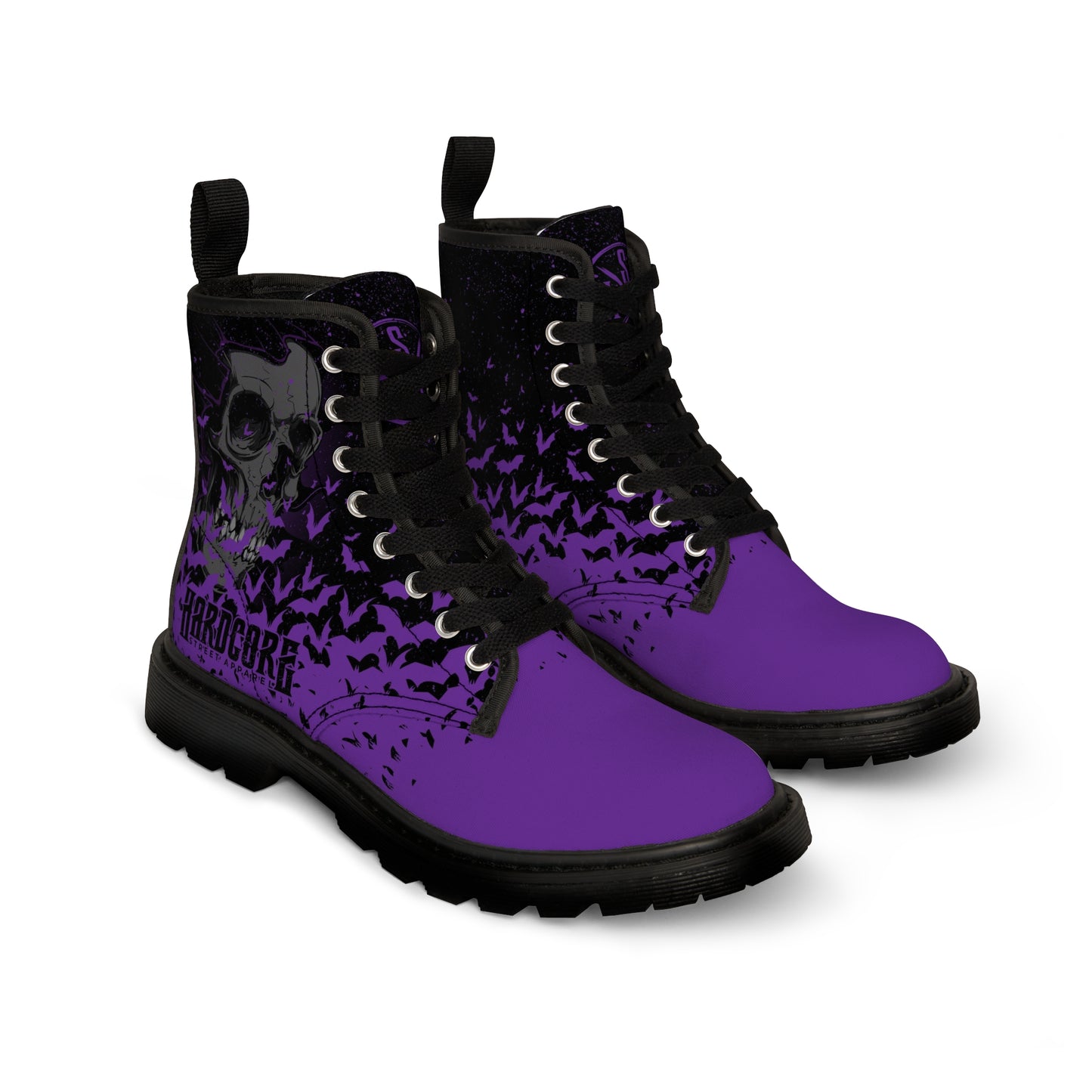 Boots Grim Reaper Purple