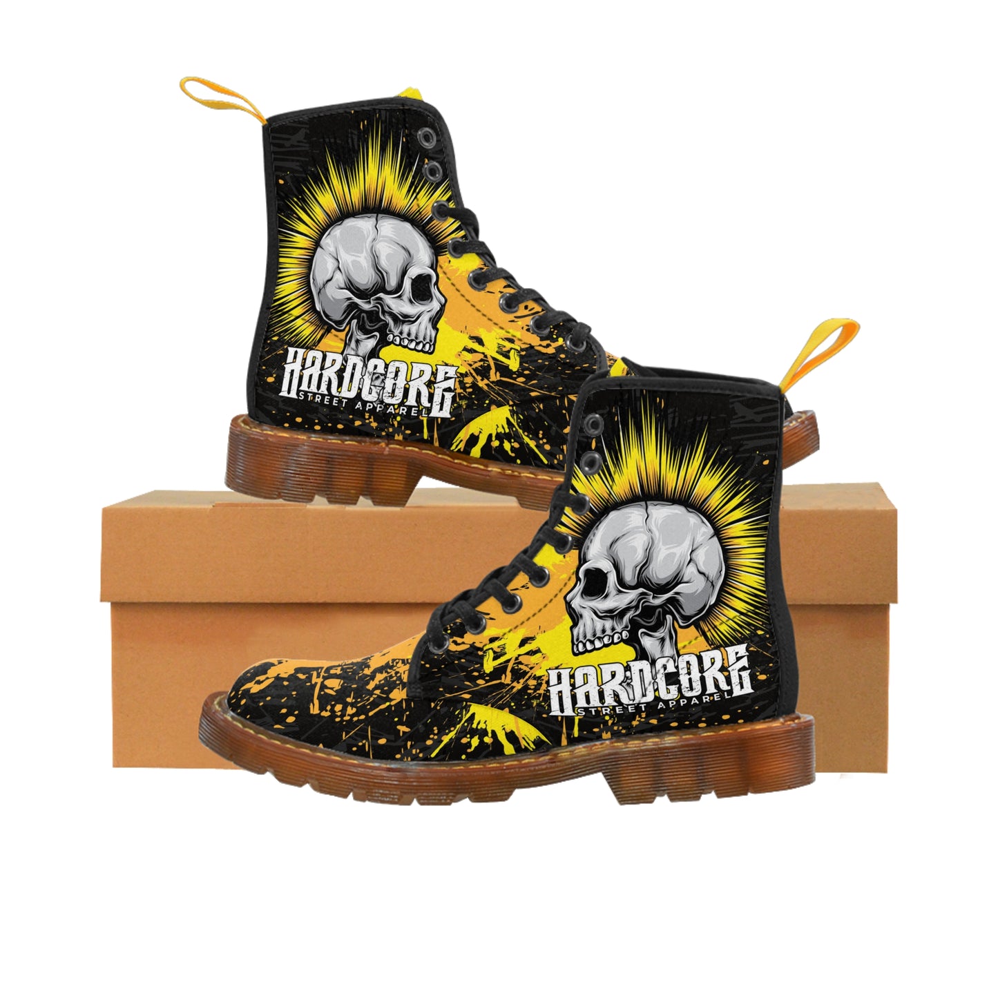 Boots Punk Not Dead (Yellow)