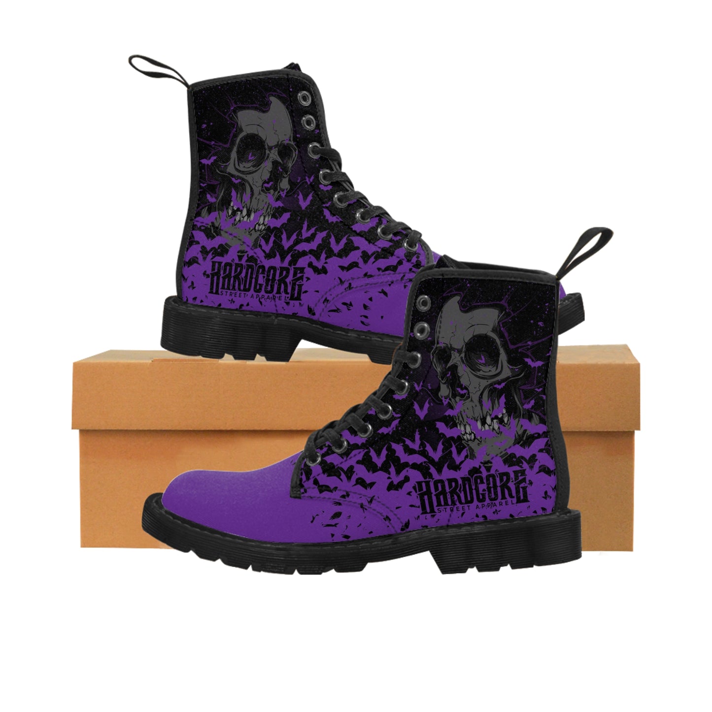 Boots Grim Reaper Purple