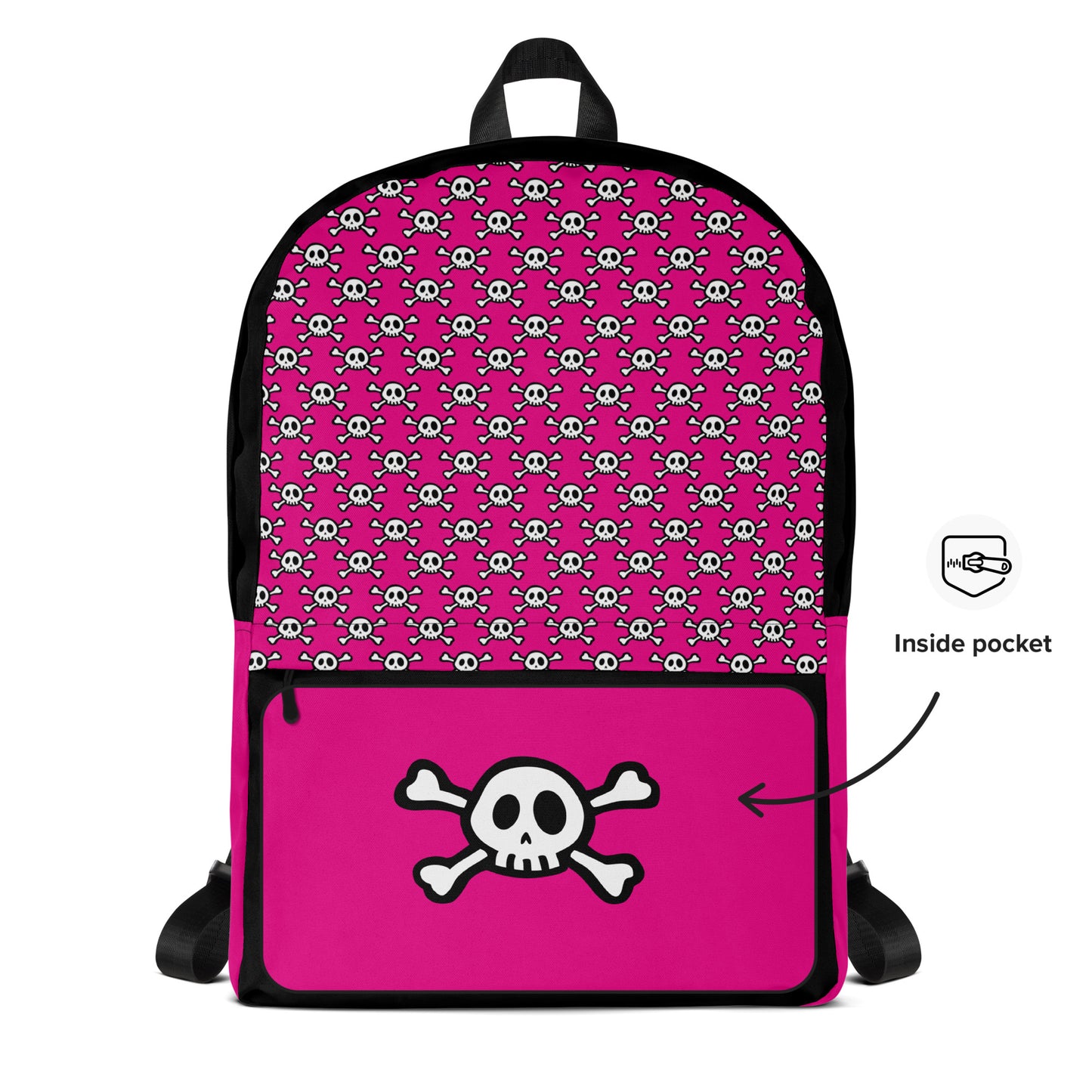 Backpack HCSA Skull (Pink)