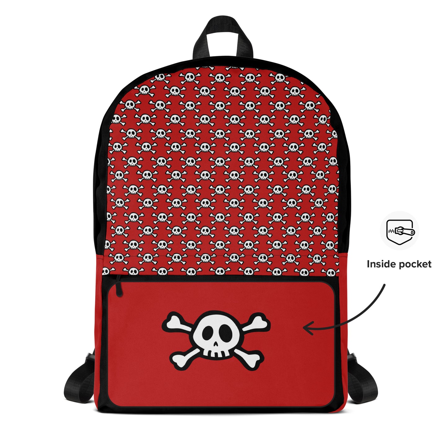 Backpack HCSA Skull (Red)