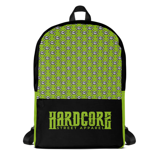 Backpack HCSA Skull (Green)