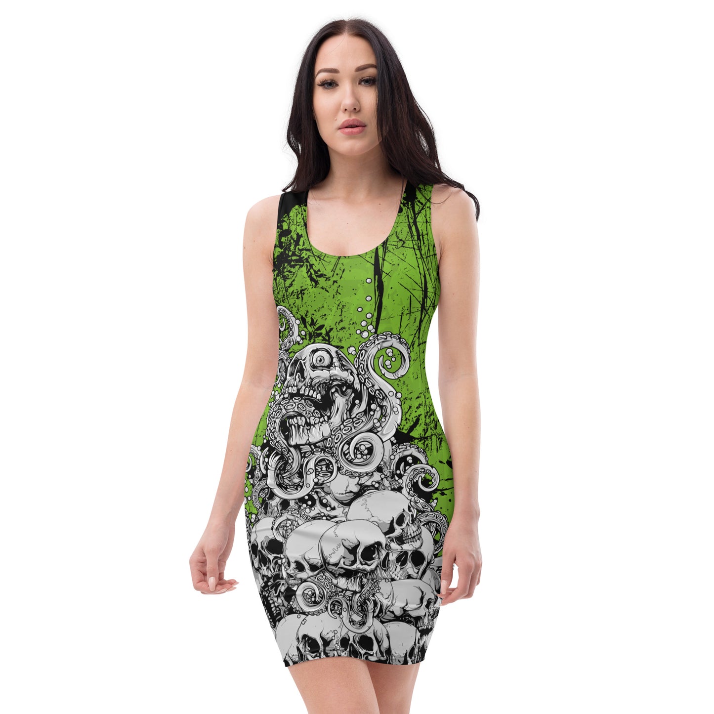 Bodycon Dress OctoSkull