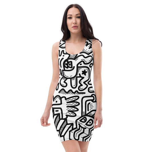 Bodycon Dress Art 1