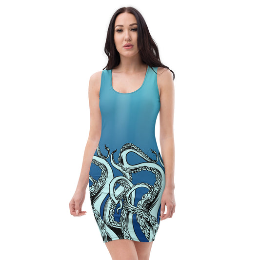 Bodycon Dress Octopus