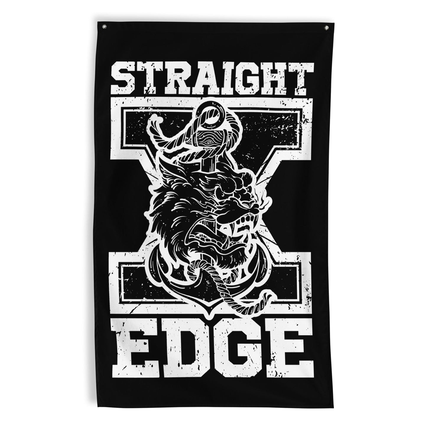 Flag Straight Edge Tiger