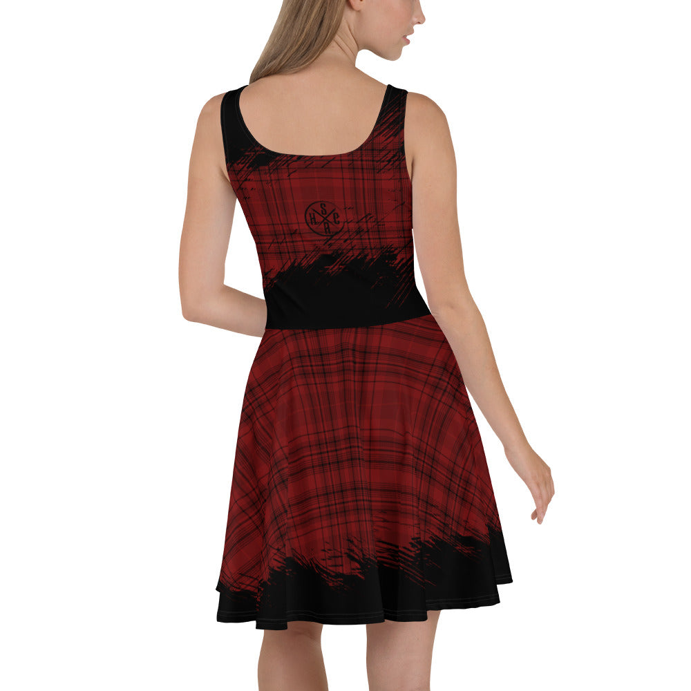 Skater Dress Plaid