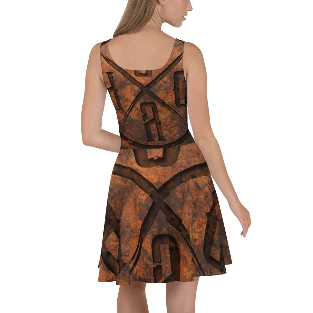 Skater Dress HCSA Rust