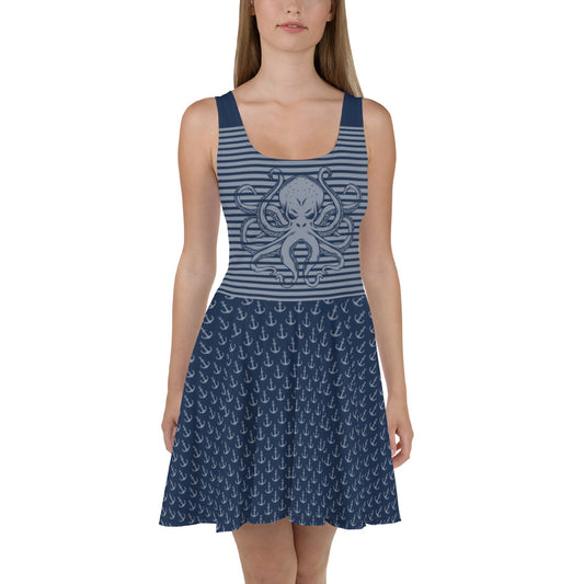 Skater Dress Navy