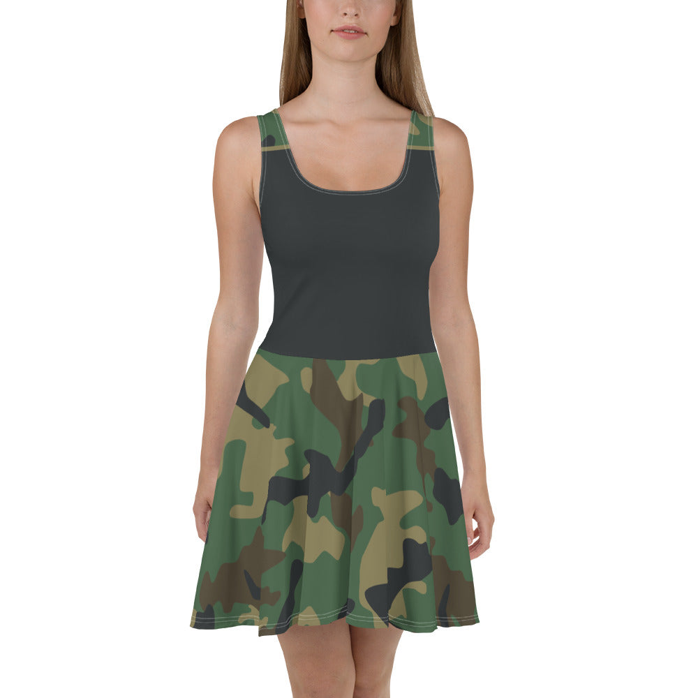 Skater Dress Camo