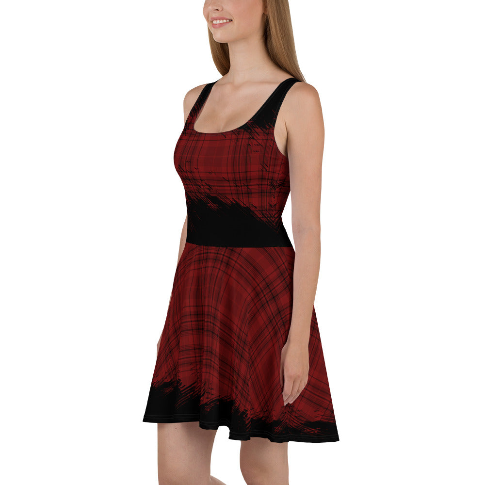 Skater Dress Plaid