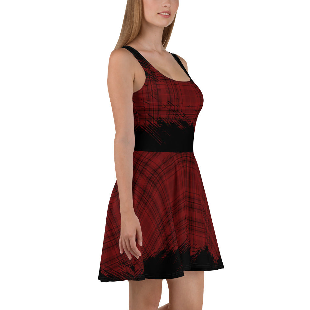 Skater Dress Plaid