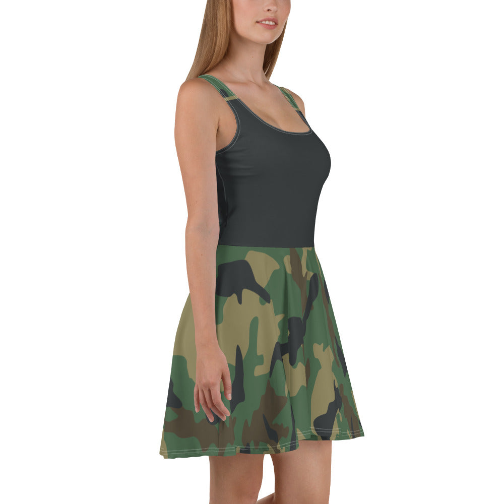 Skater Dress Camo