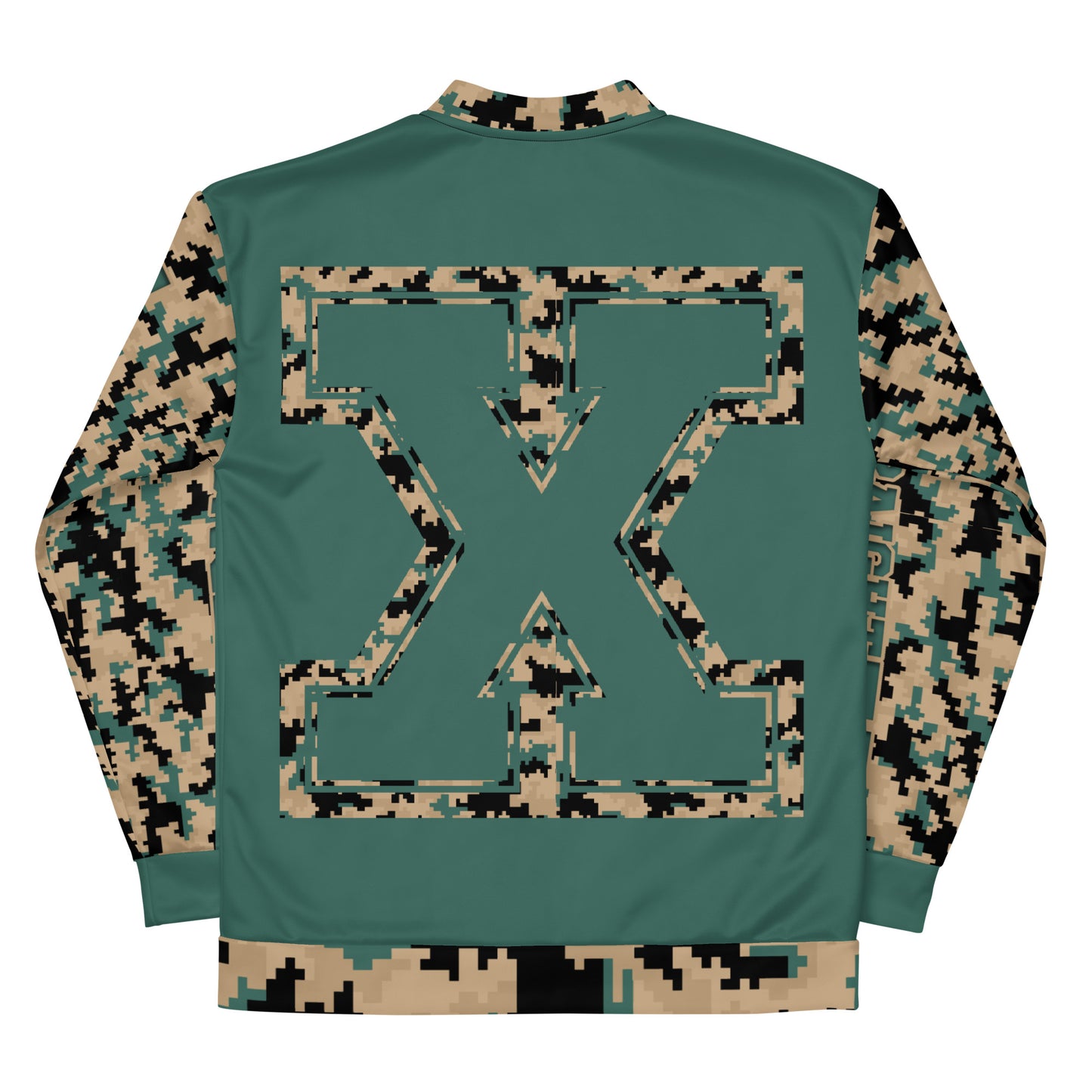 Bomber Straight Edge Pixel Camo