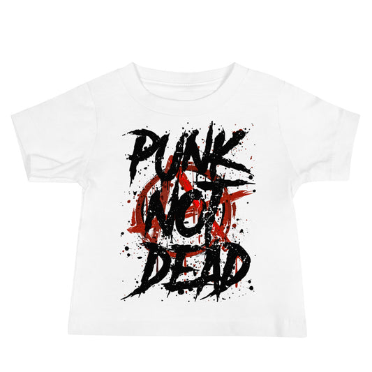 T-Shirt Baby Punk Not Dead (6 to 24 month)