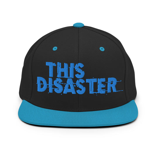 Cap This Disaster (Black/Blue)