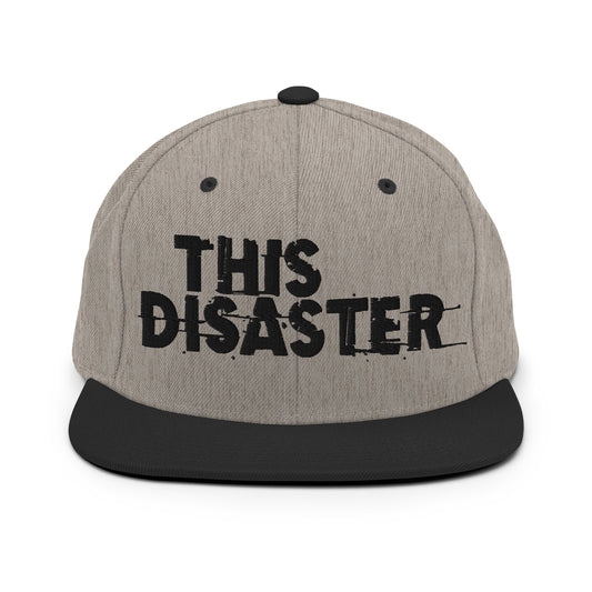 Cap This Disaster (Beige/Black)