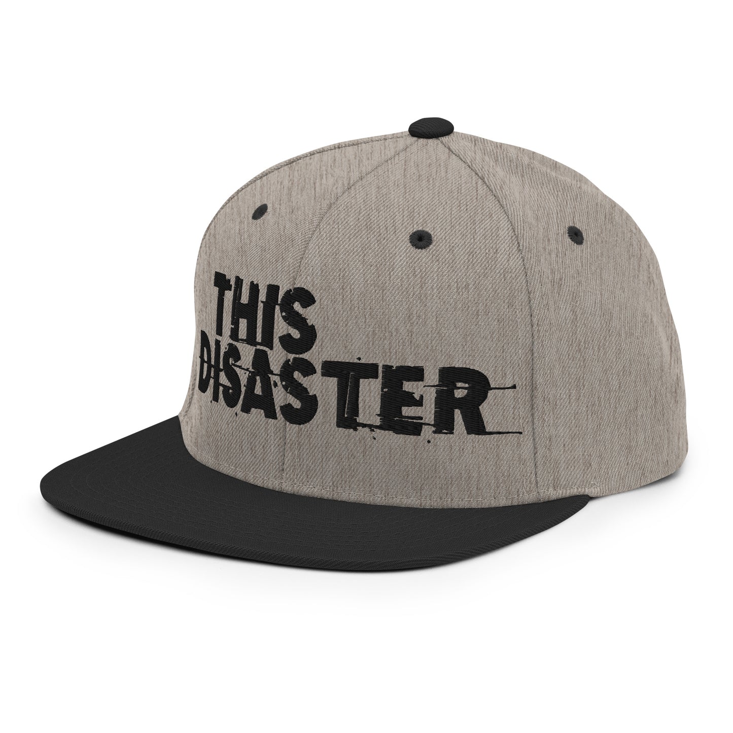 Cap This Disaster (Beige/Black)