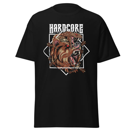 T-Shirt HCSA Bear vs Snake (Black)