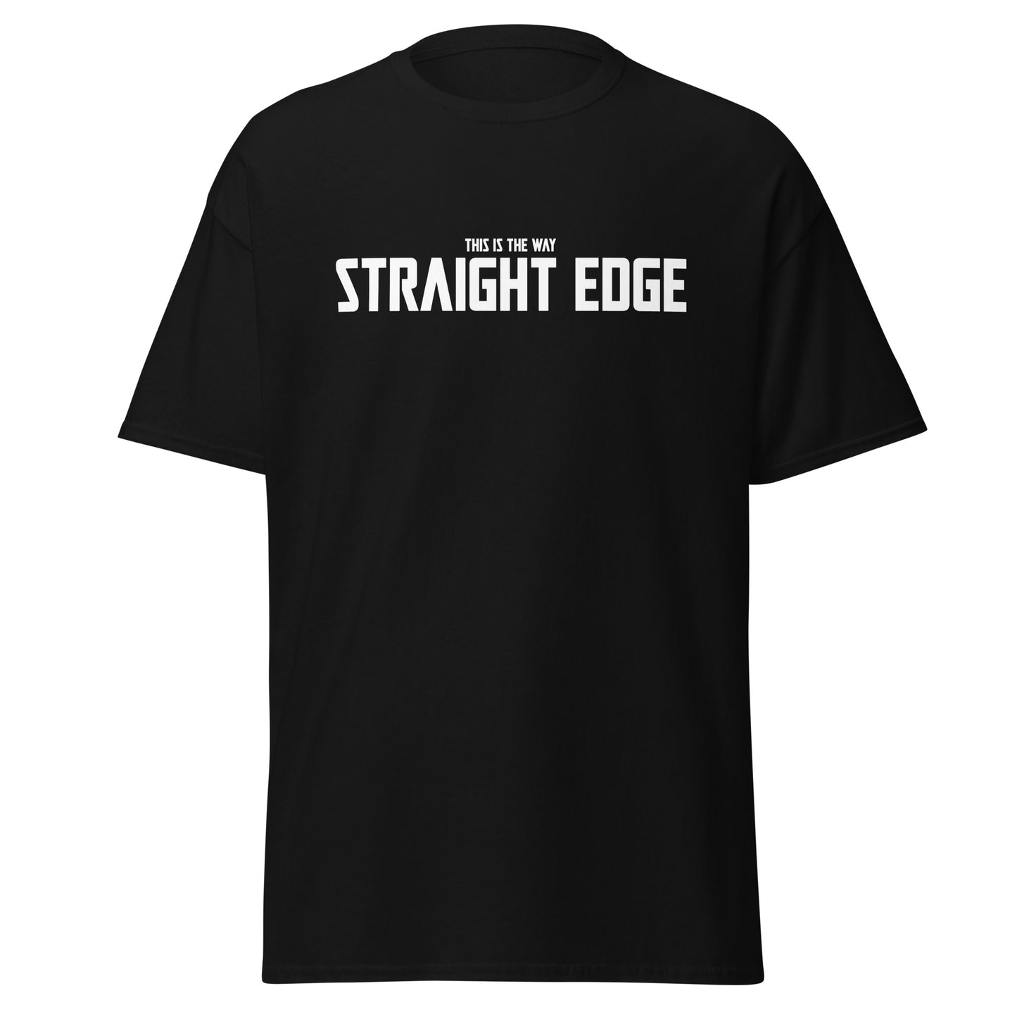 T-Shirt Straight Edge ''This is the Way'' (Black)