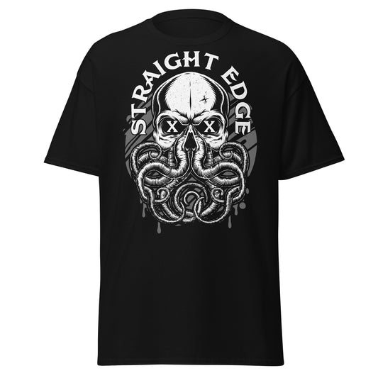 T-Shirt Straight Edge Cthulhu (Black)