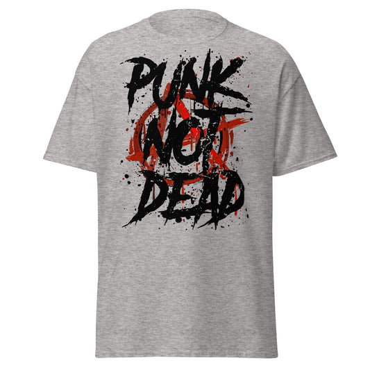 T-Shirt Punk Not Dead (Grey)