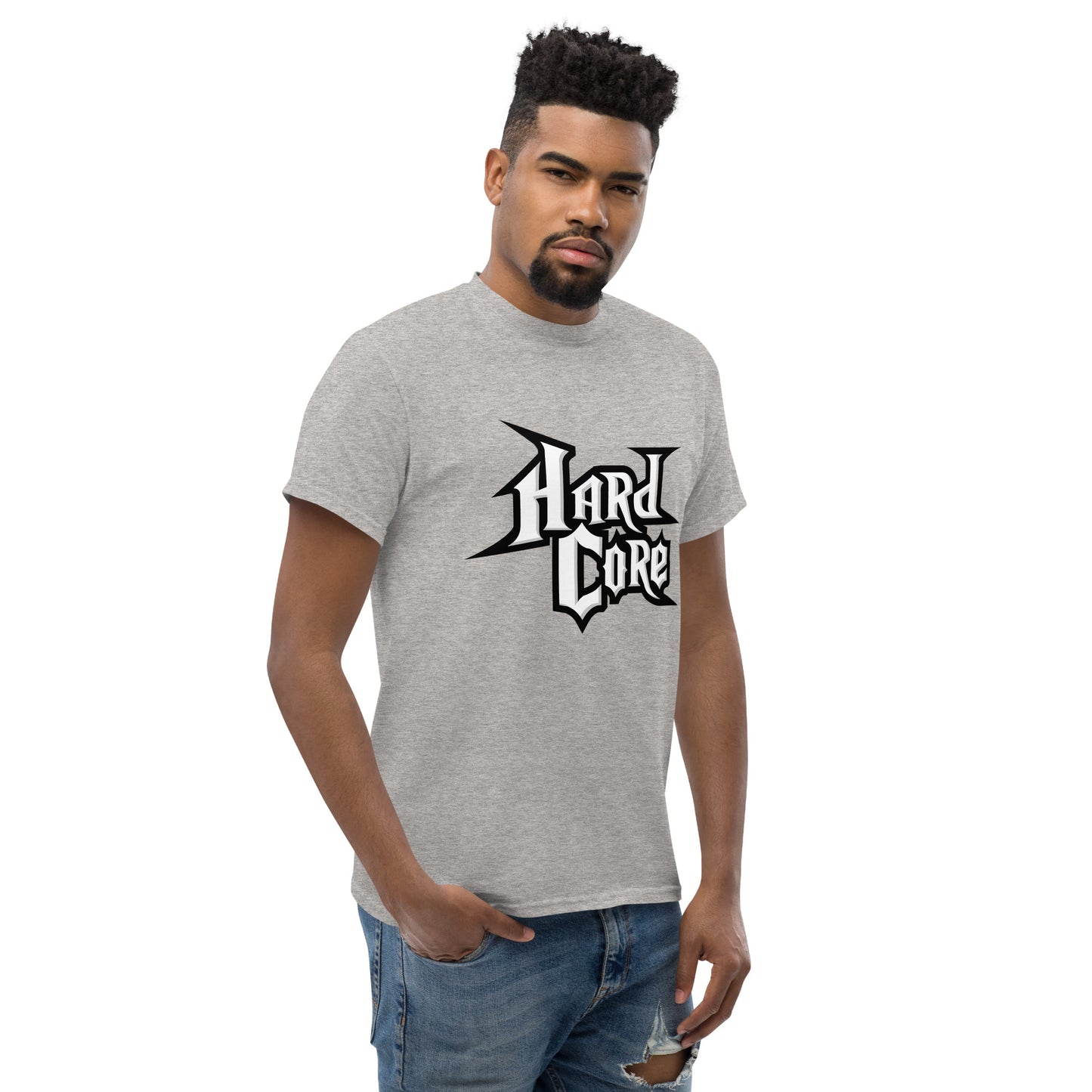 T-Shirt Hardcore ''GuitarHero'' (Grey)