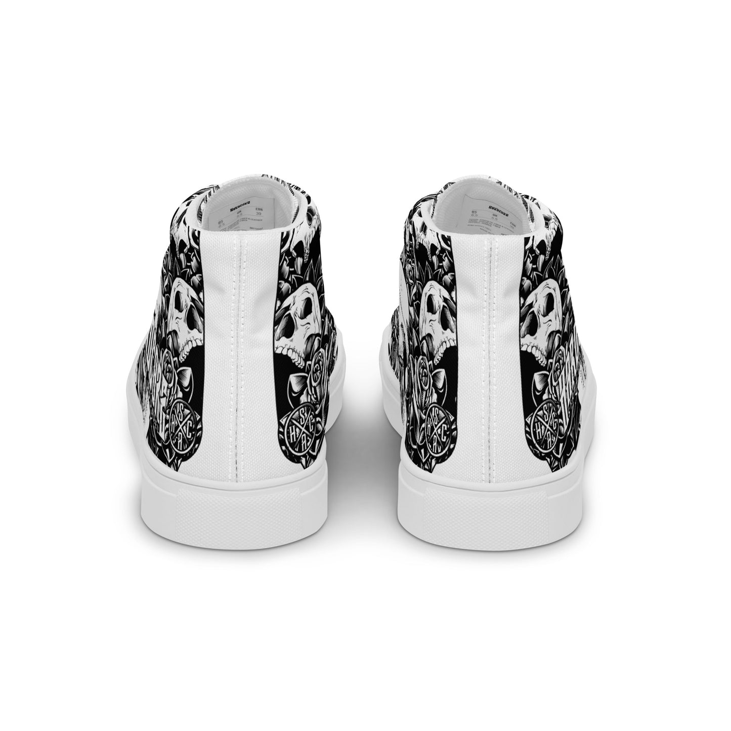 Hi-Top Skull (Black-White)