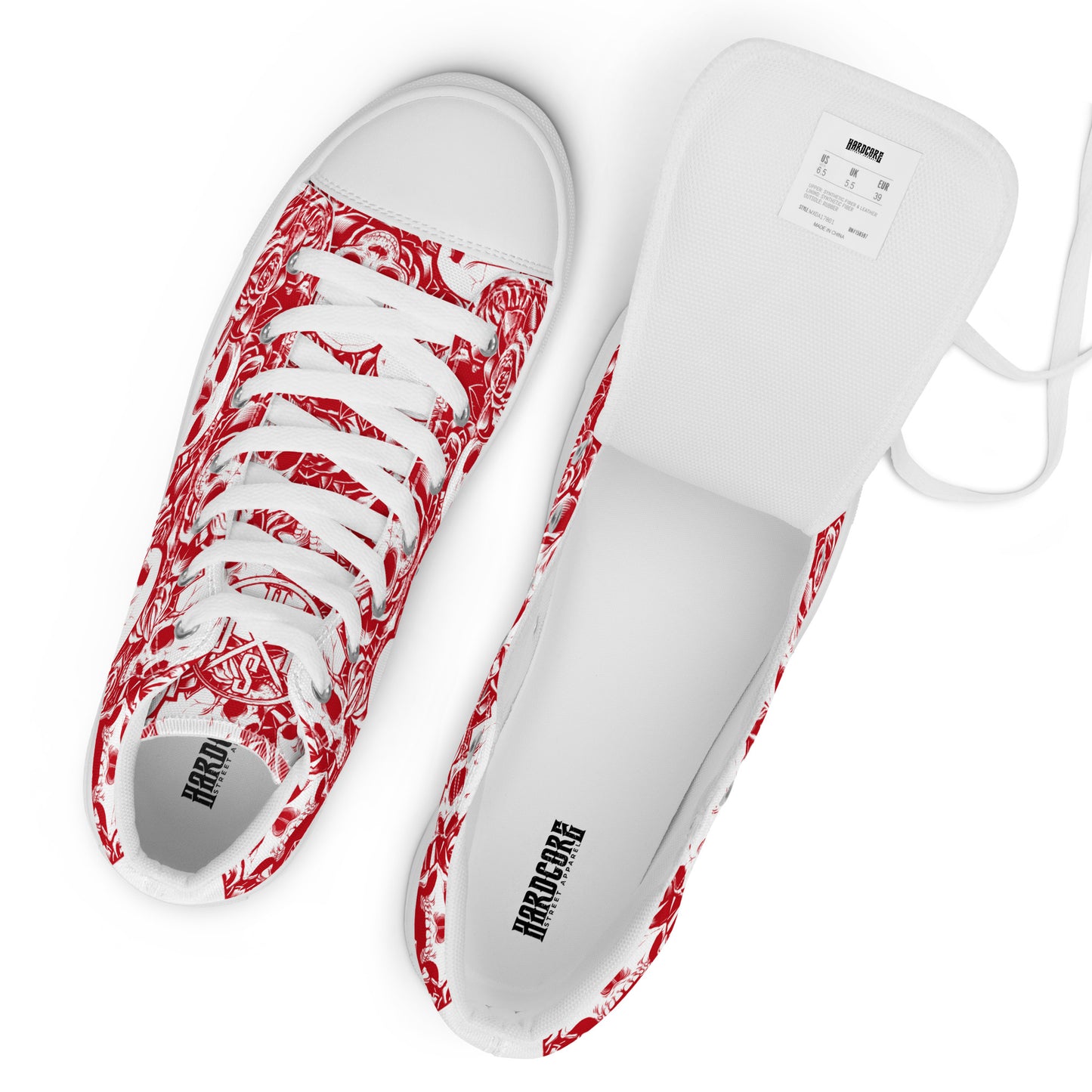 Hi-Top Skull (Red)