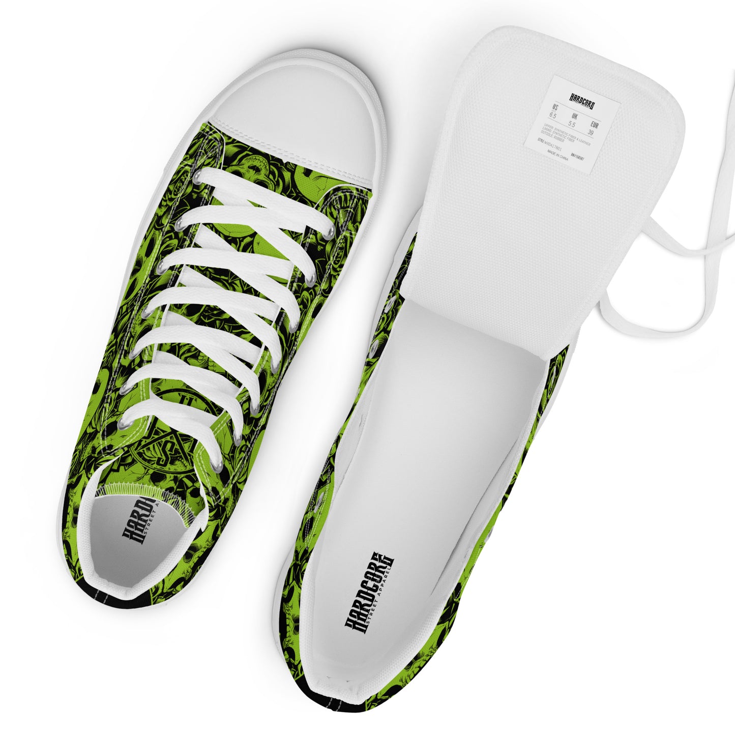 Hi-Top Skull (Green)