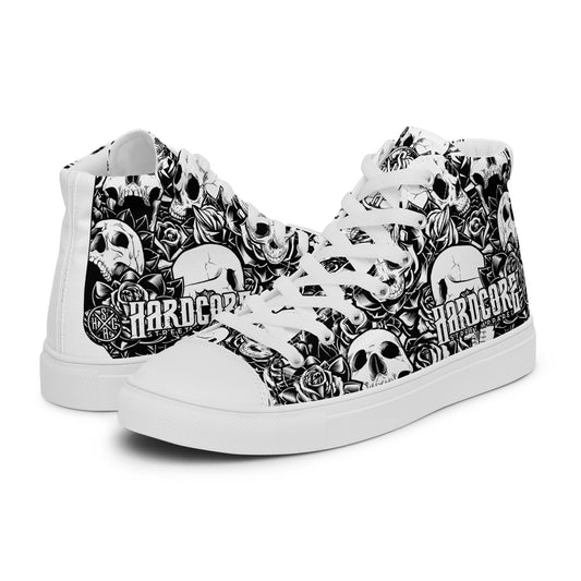 Hi-Top Skull (Black-White)