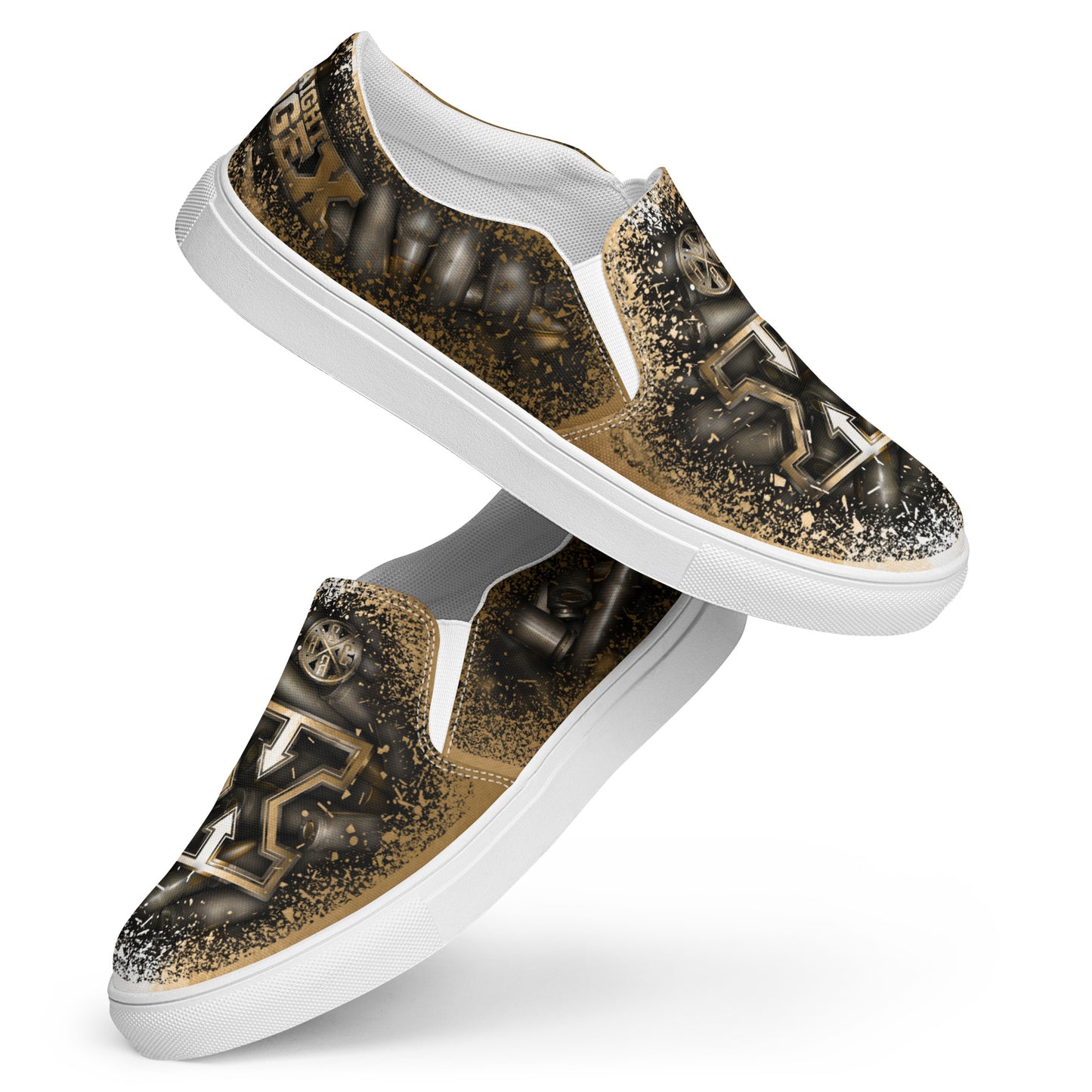 Slip-On Straight Edge Gold