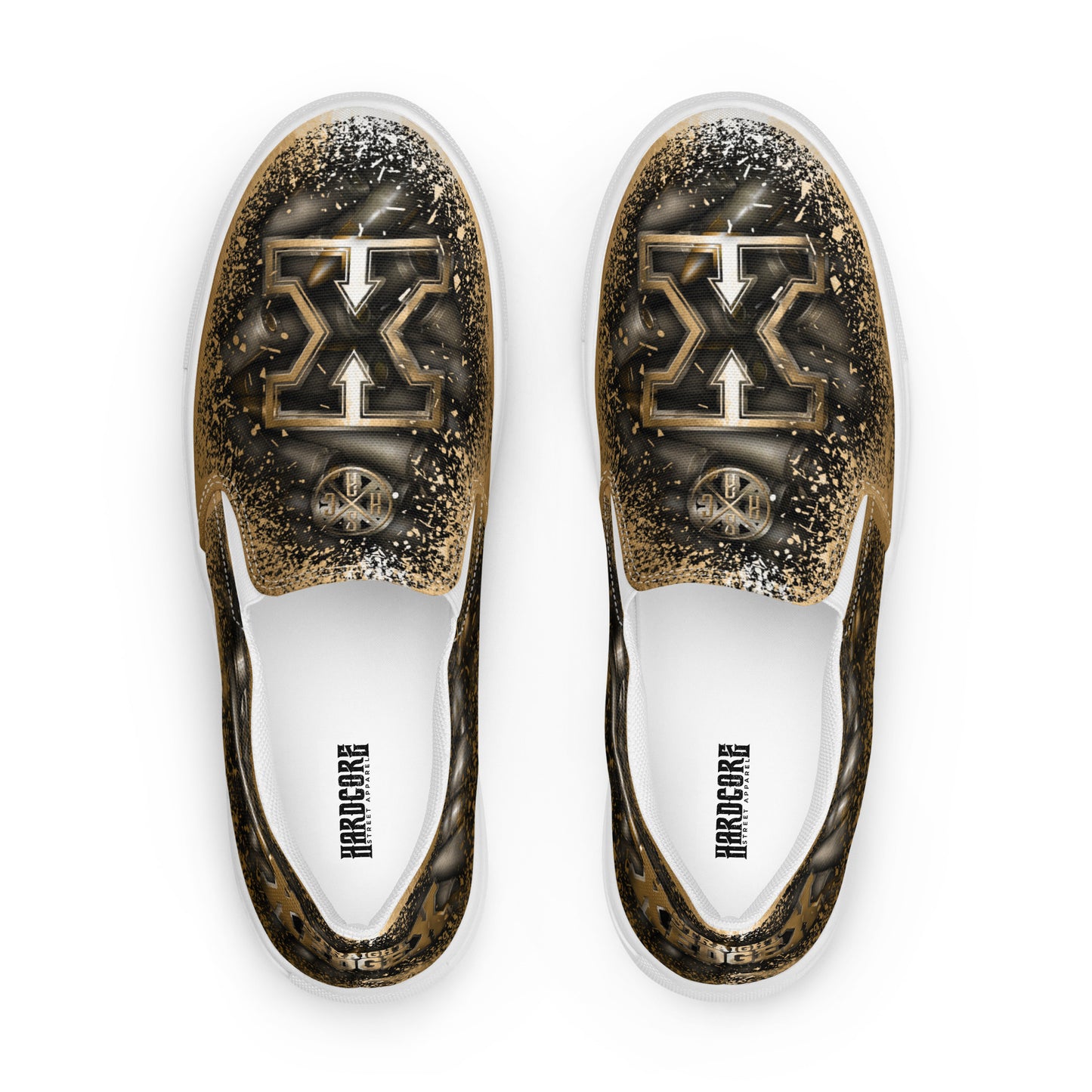 Slip-On Straight Edge Gold