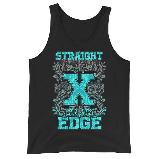 Tank Top Straight Edge Vintage1 (Black)