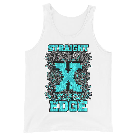 Tank Top Straight Edge Vintage1 (White)