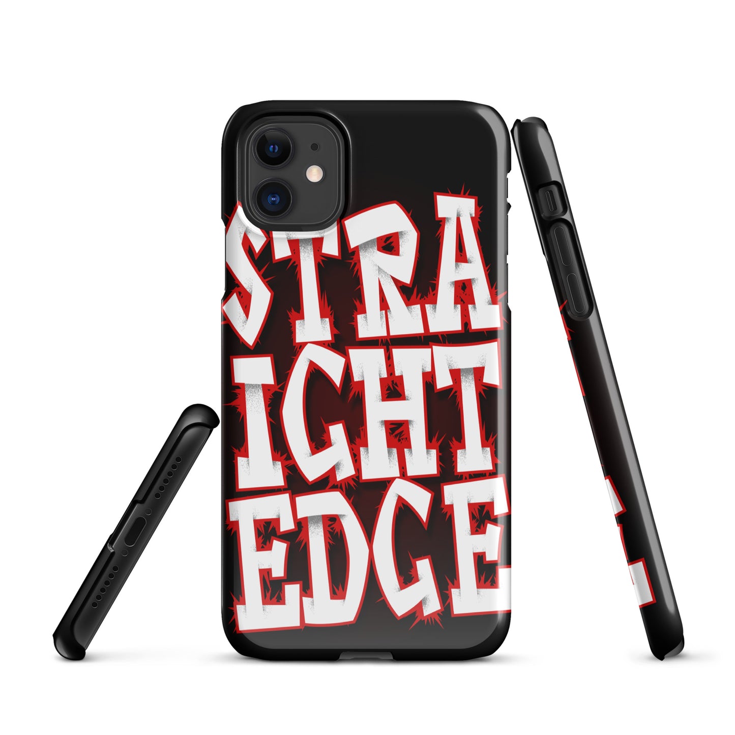 Snap case for iPhone® Straight Edge Art