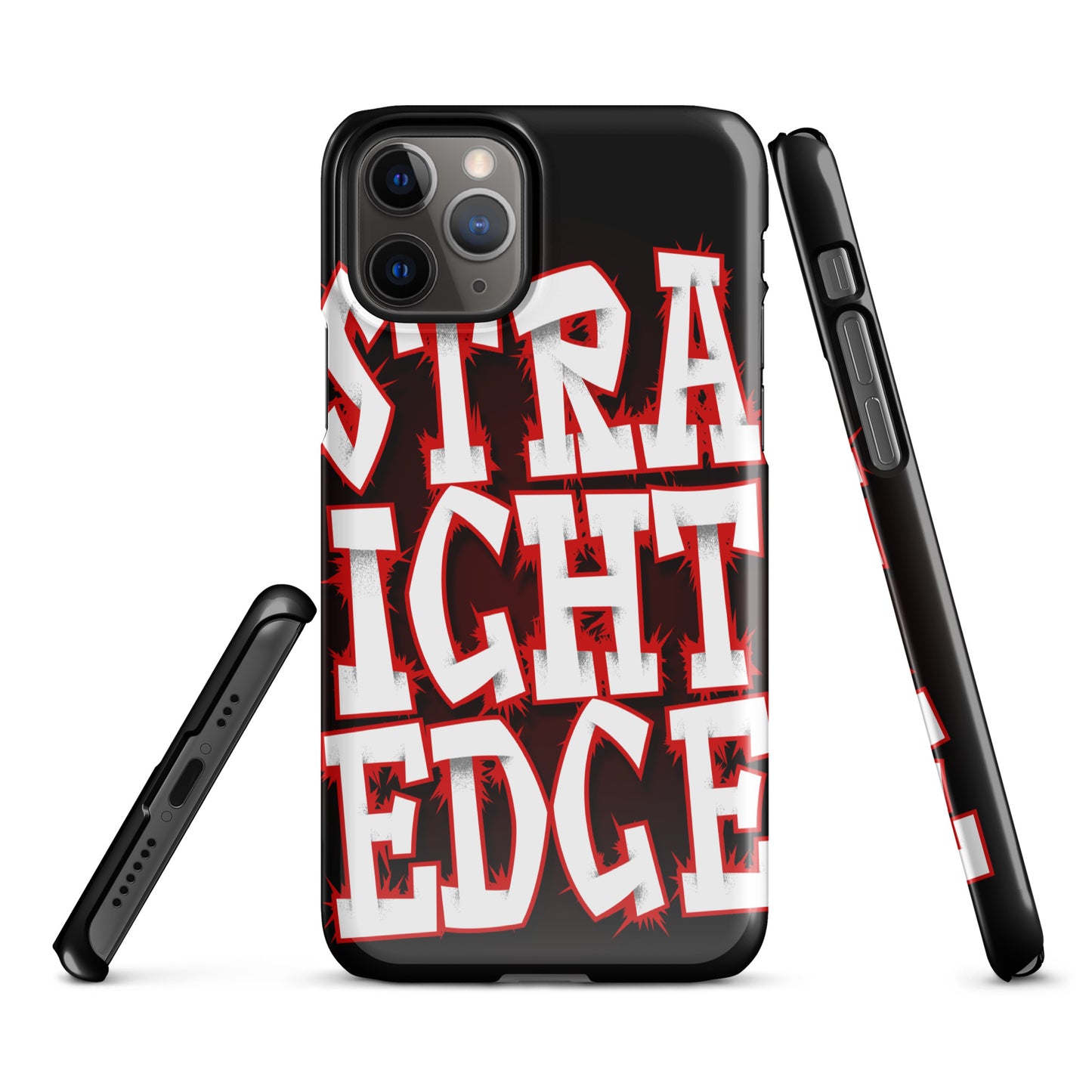 Snap case for iPhone® Straight Edge Art