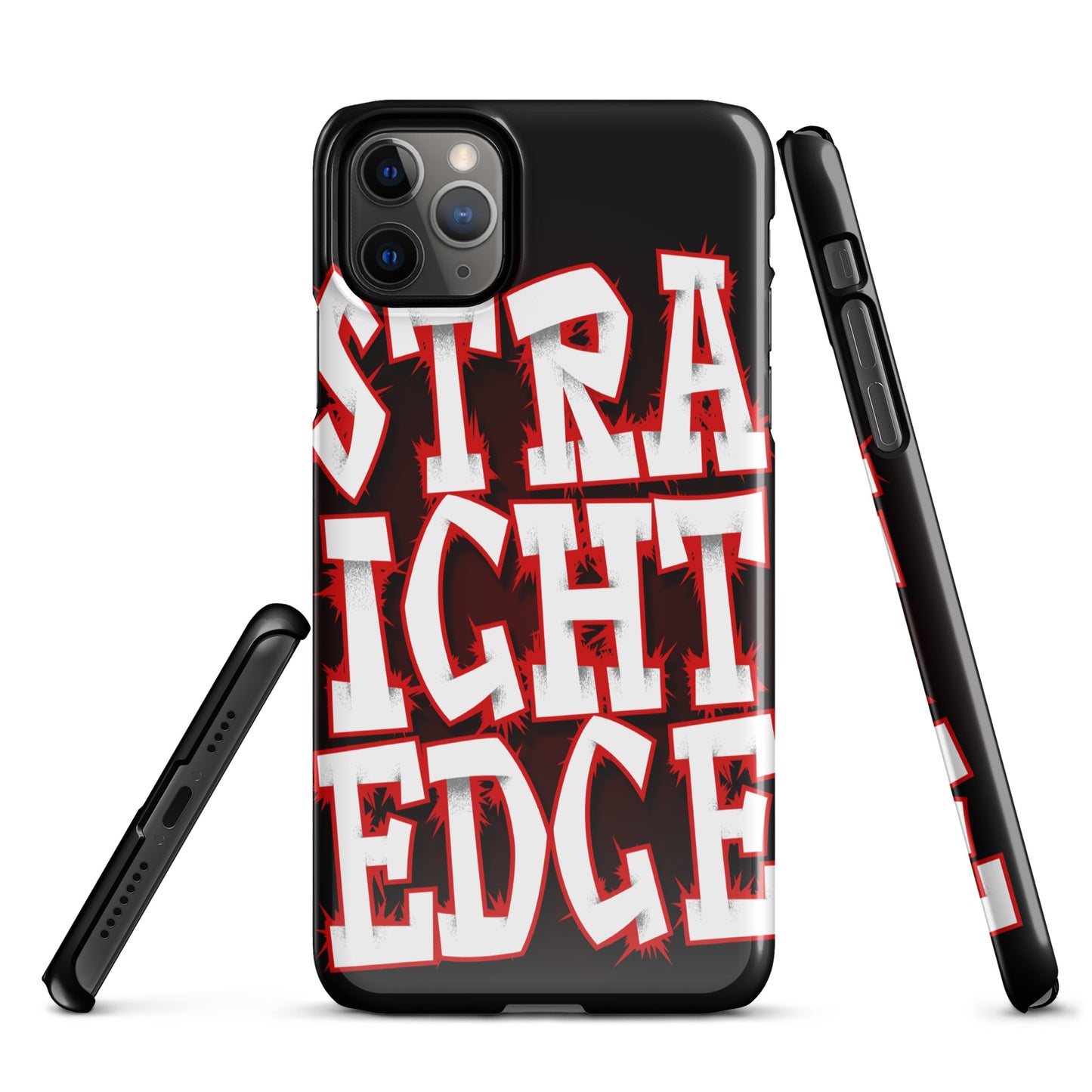 Snap case for iPhone® Straight Edge Art