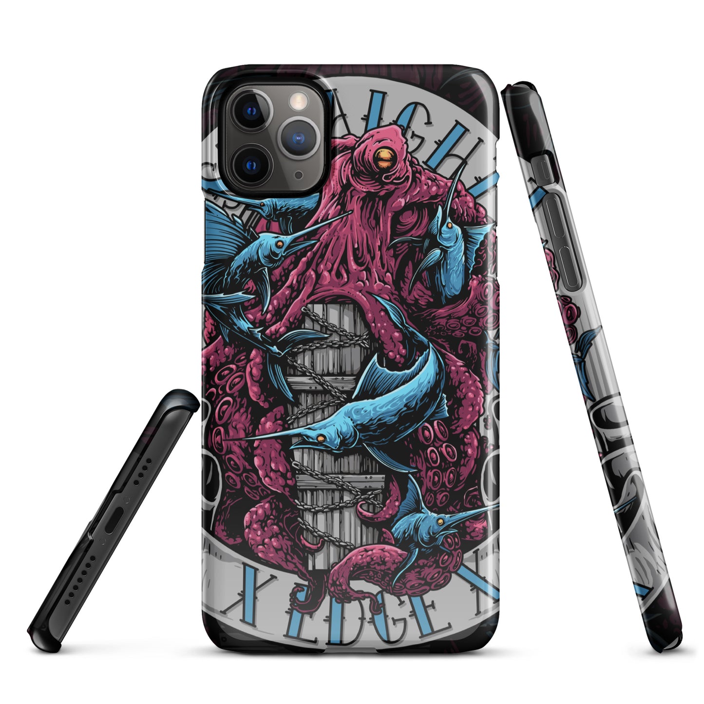 Snap case for iPhone® Straight Edge Octopus