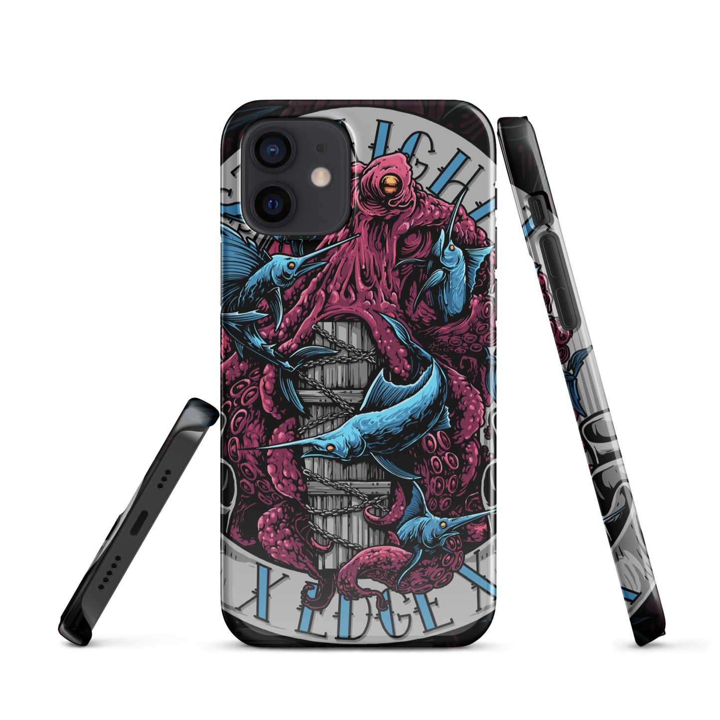 Snap case for iPhone® Straight Edge Octopus