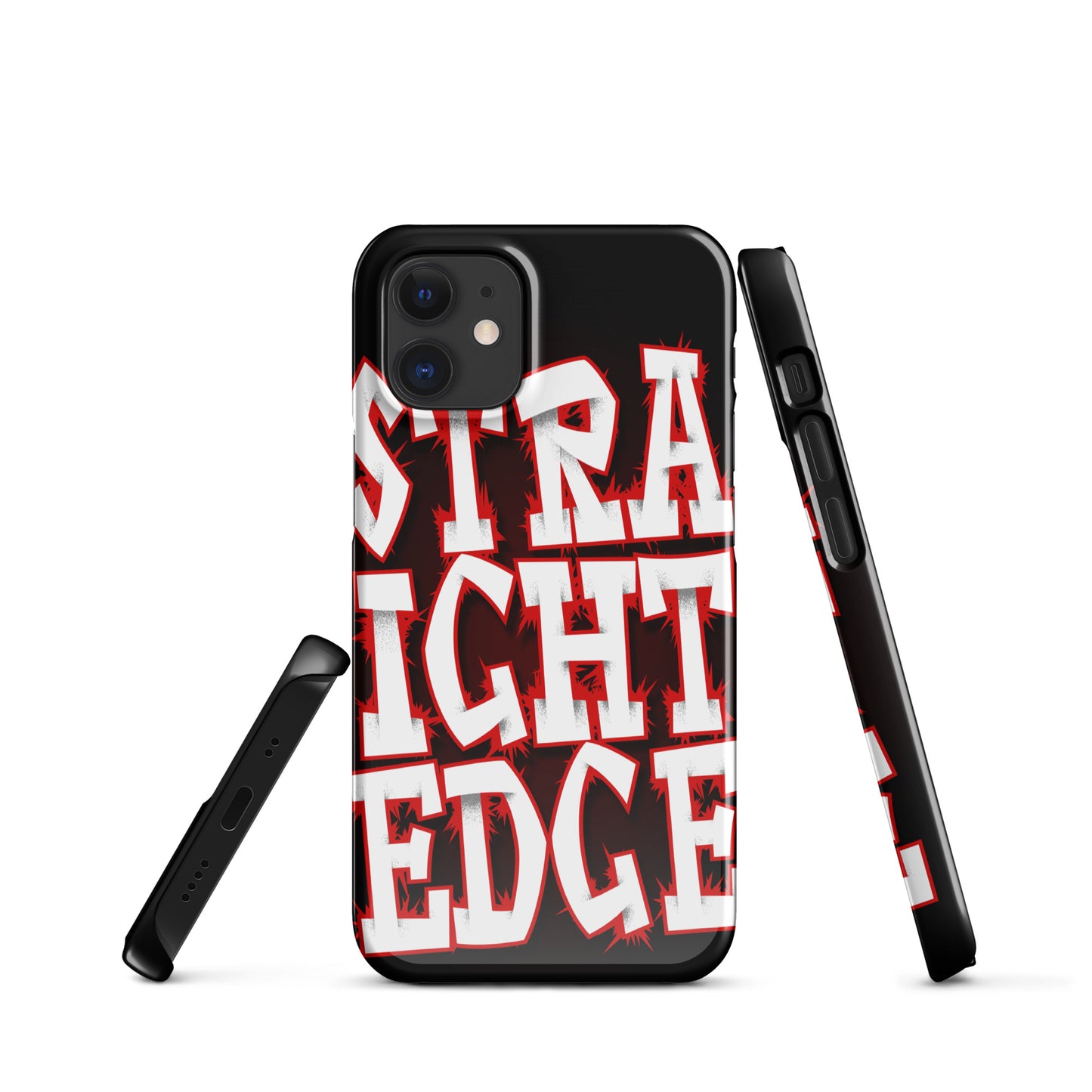 Snap case for iPhone® Straight Edge Art