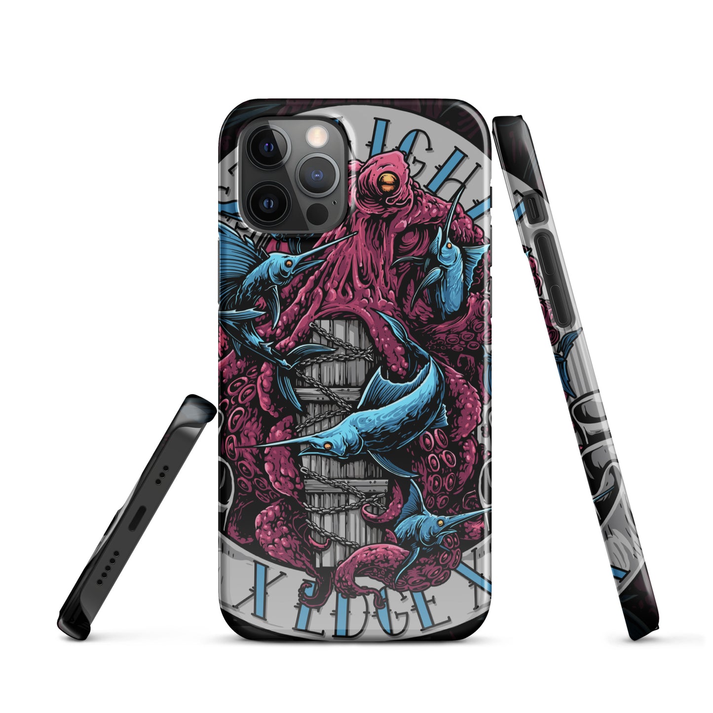 Snap case for iPhone® Straight Edge Octopus