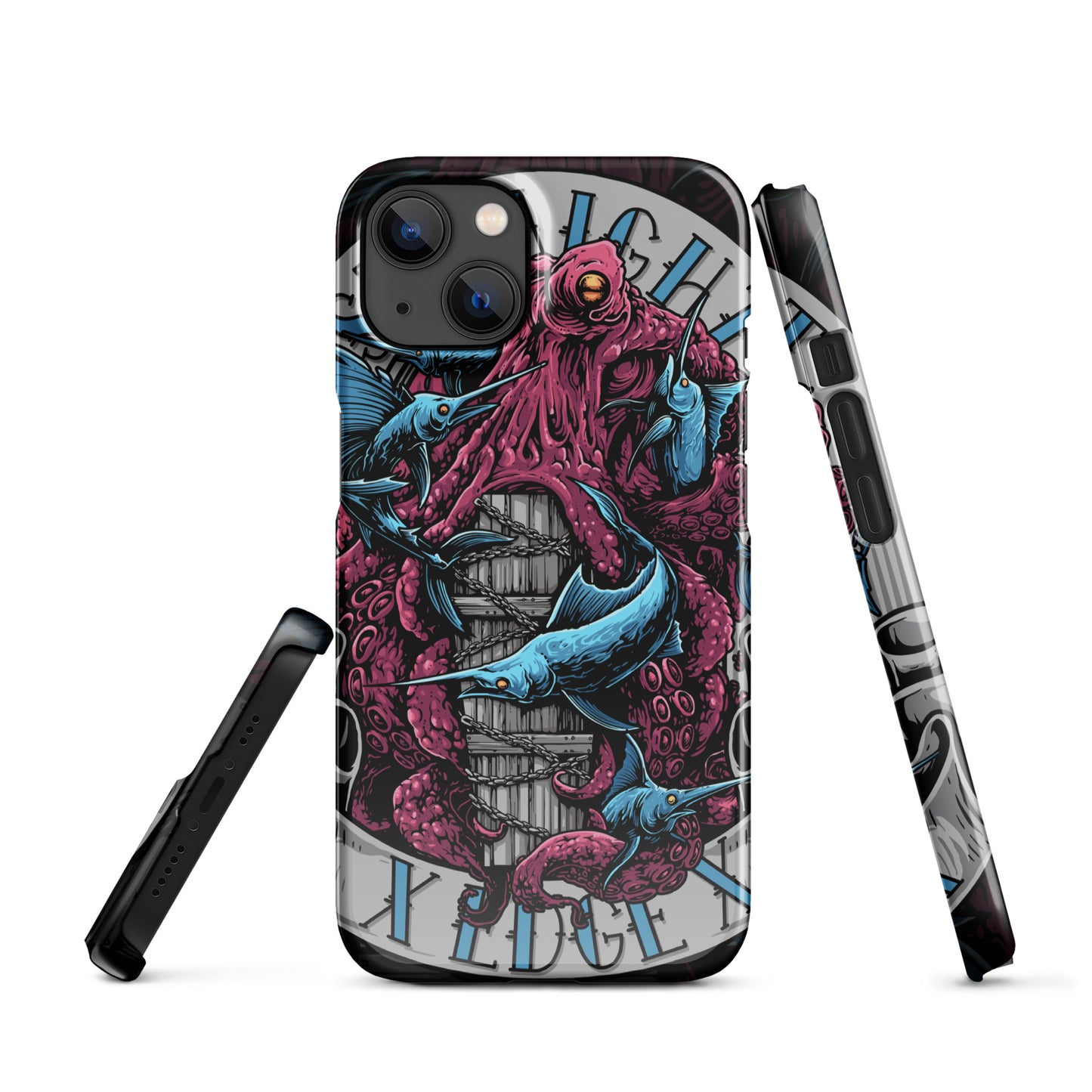 Snap case for iPhone® Straight Edge Octopus