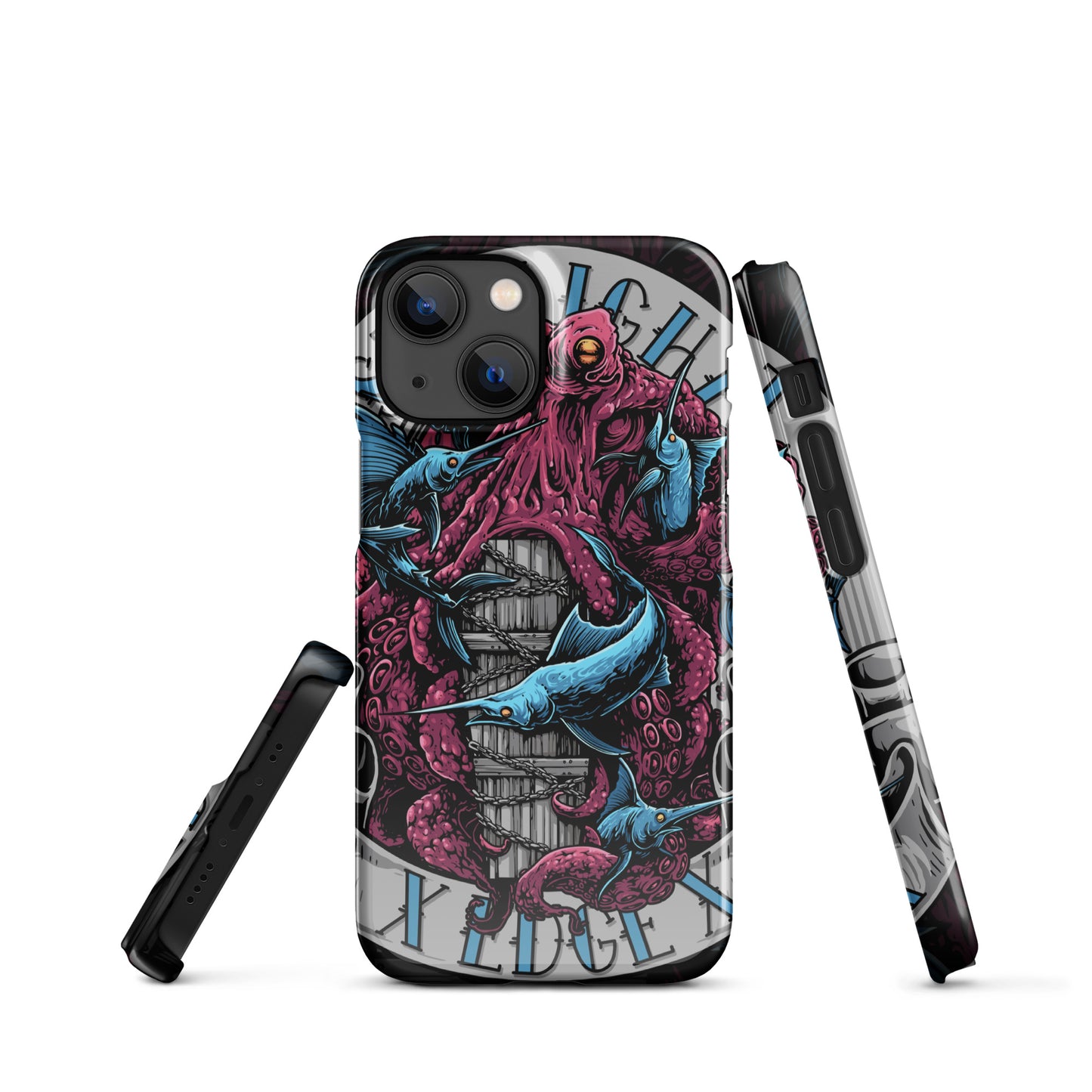 Snap case for iPhone® Straight Edge Octopus