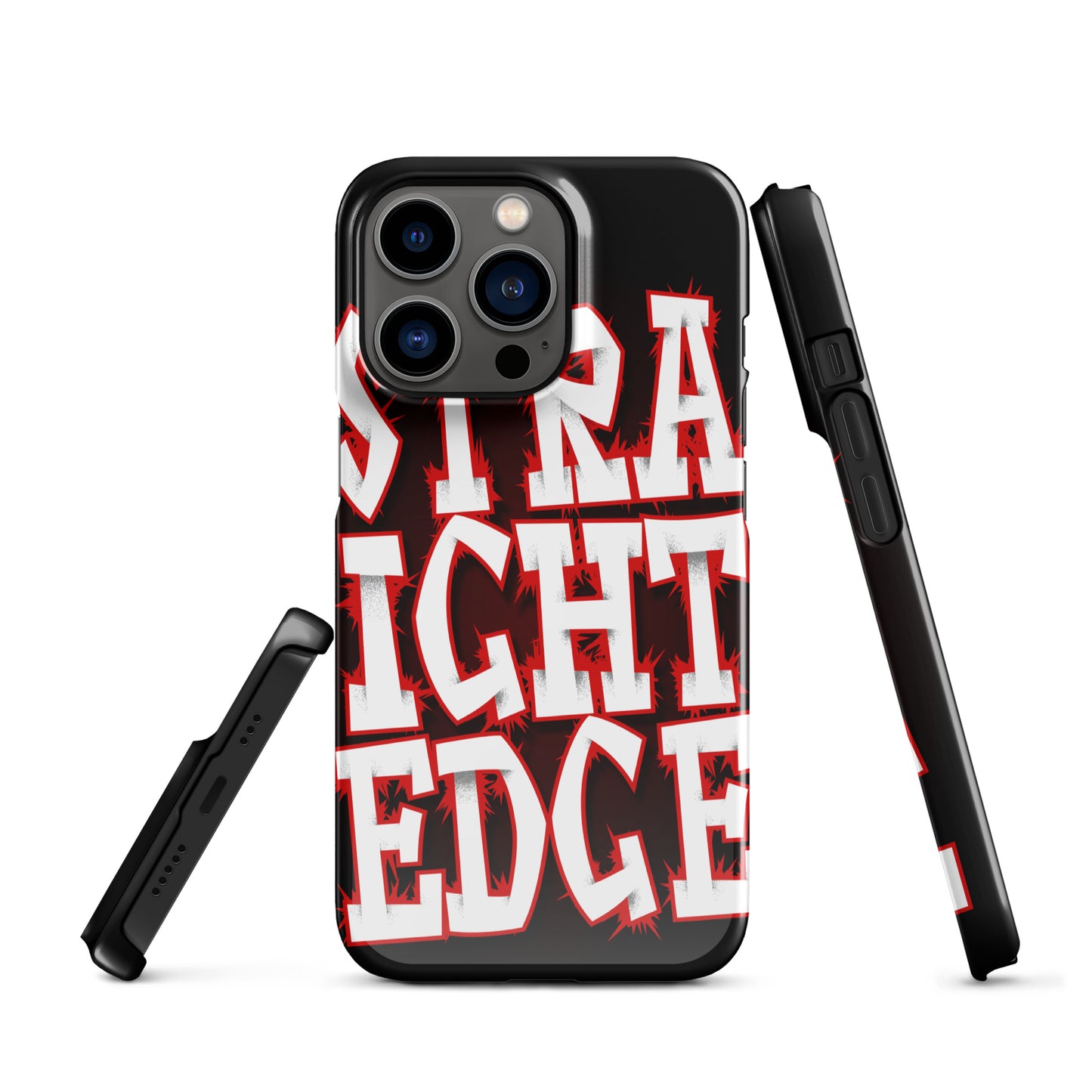 Snap case for iPhone® Straight Edge Art