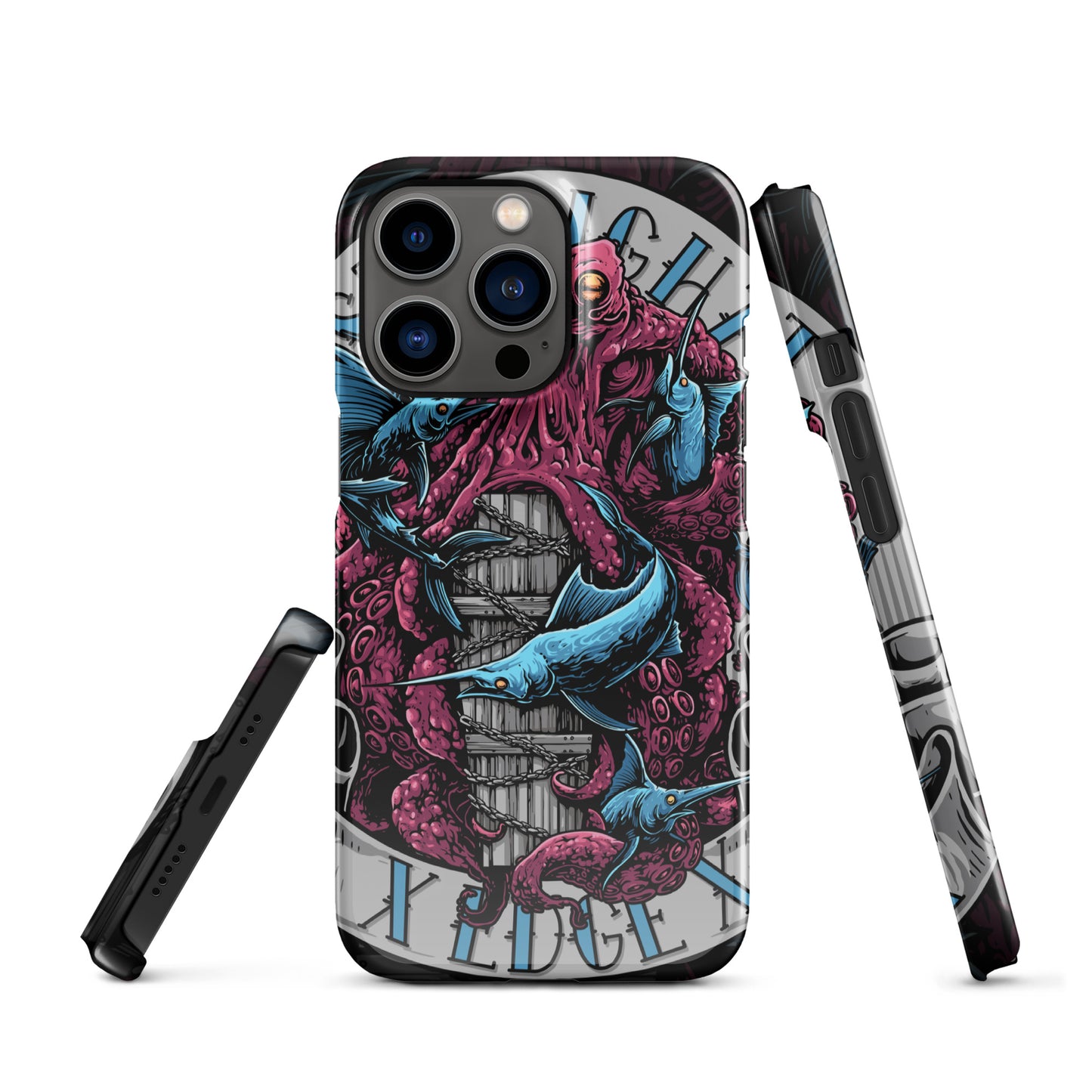 Snap case for iPhone® Straight Edge Octopus