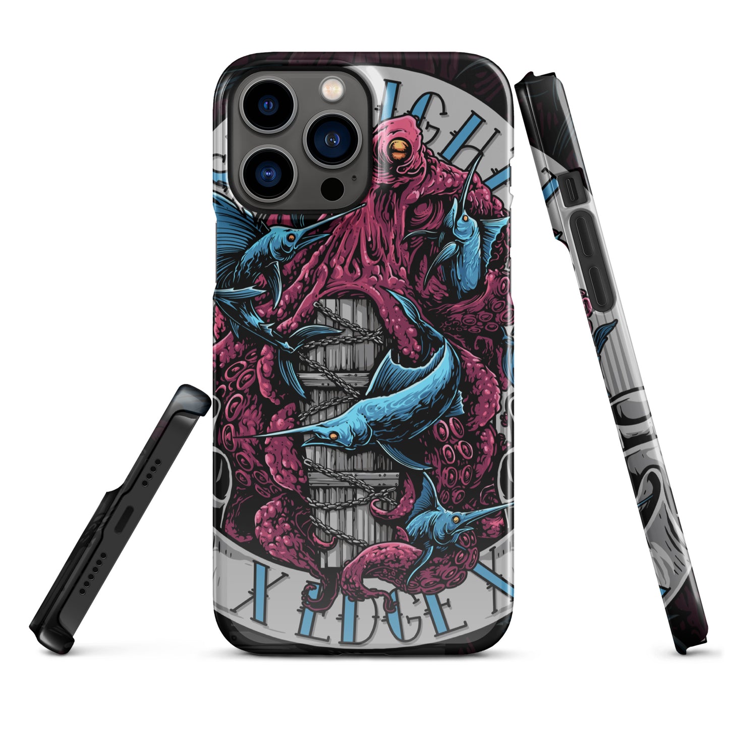 Snap case for iPhone® Straight Edge Octopus