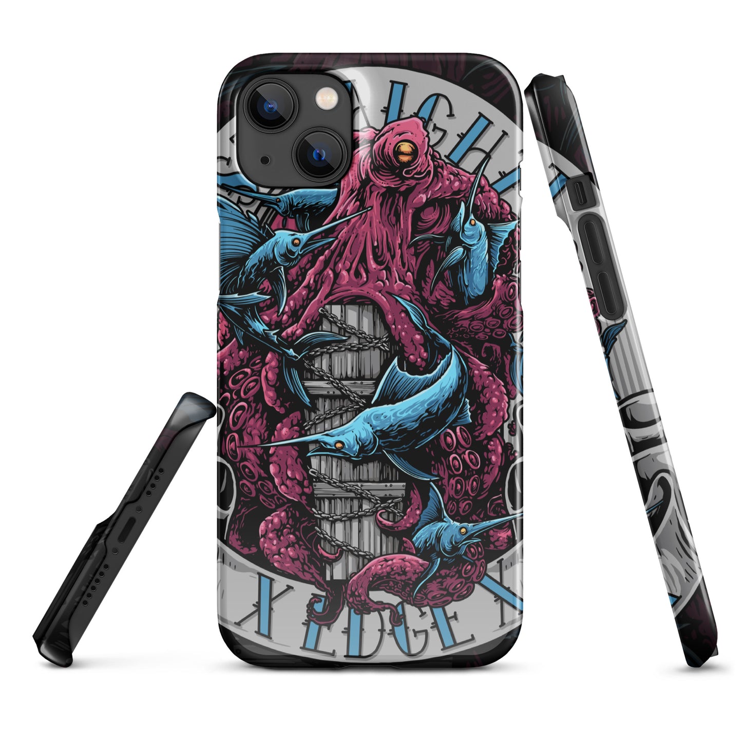 Snap case for iPhone® Straight Edge Octopus