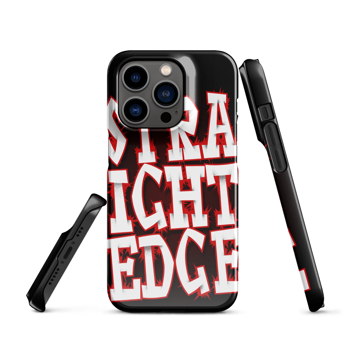 Snap case for iPhone® Straight Edge Art