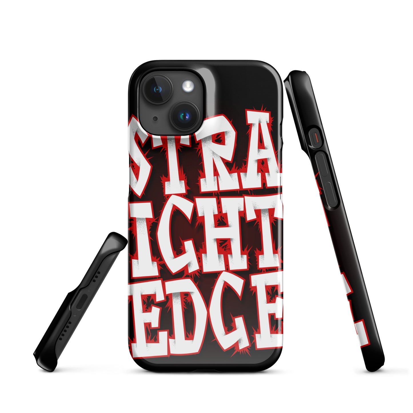 Snap case for iPhone® Straight Edge Art